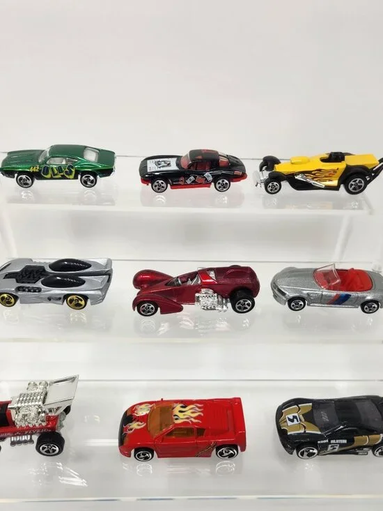 Hotwheels Diecast Cars Lot of (9) 1/64 (p1) - Picture 2 of 11